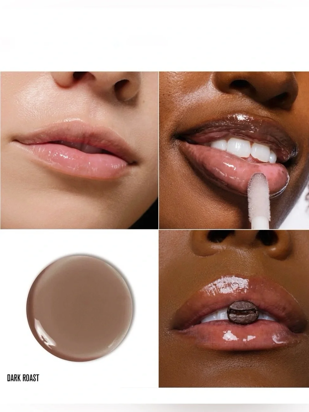 Jeffree Star Skin Dark Roast Brown Lip Oil Stimulates Collagen Production Plumps